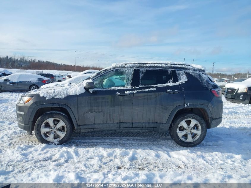 2018 Jeep Compass Latitude VIN: 3C4NJDBB1JT417379 Lot: 12476514
