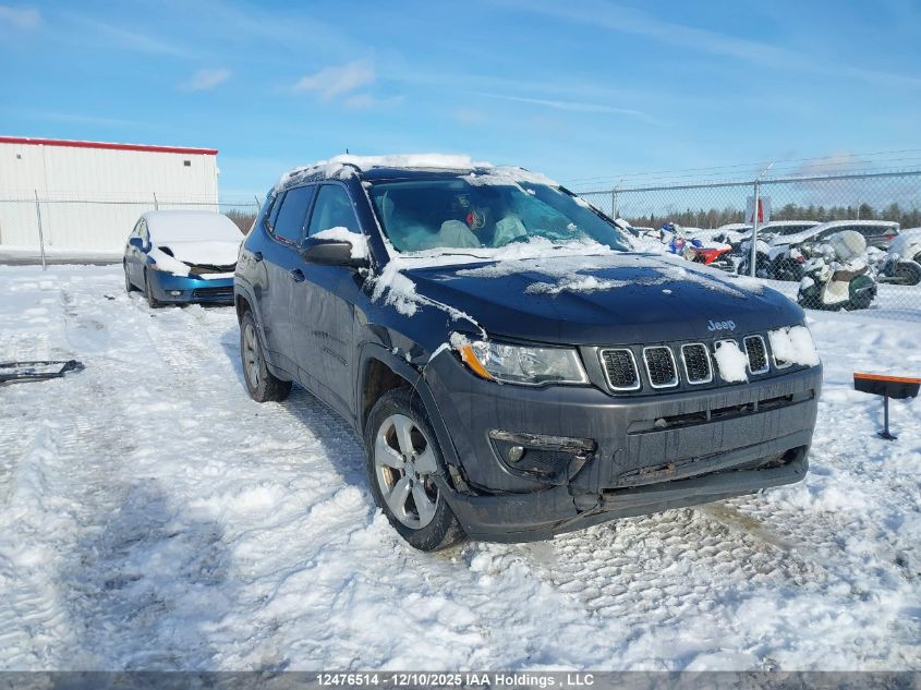 2018 Jeep Compass Latitude VIN: 3C4NJDBB1JT417379 Lot: 12476514