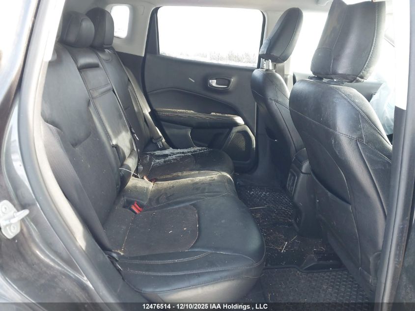 2018 Jeep Compass Latitude VIN: 3C4NJDBB1JT417379 Lot: 12476514