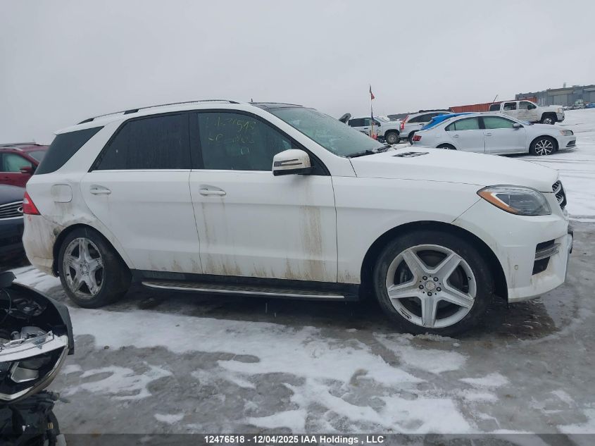 2014 Mercedes-Benz Ml 350 VIN: 4JGDA2EB1EA437328 Lot: 12476518