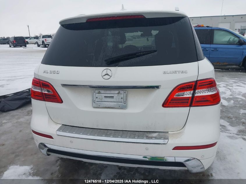 2014 Mercedes-Benz Ml 350 VIN: 4JGDA2EB1EA437328 Lot: 12476518
