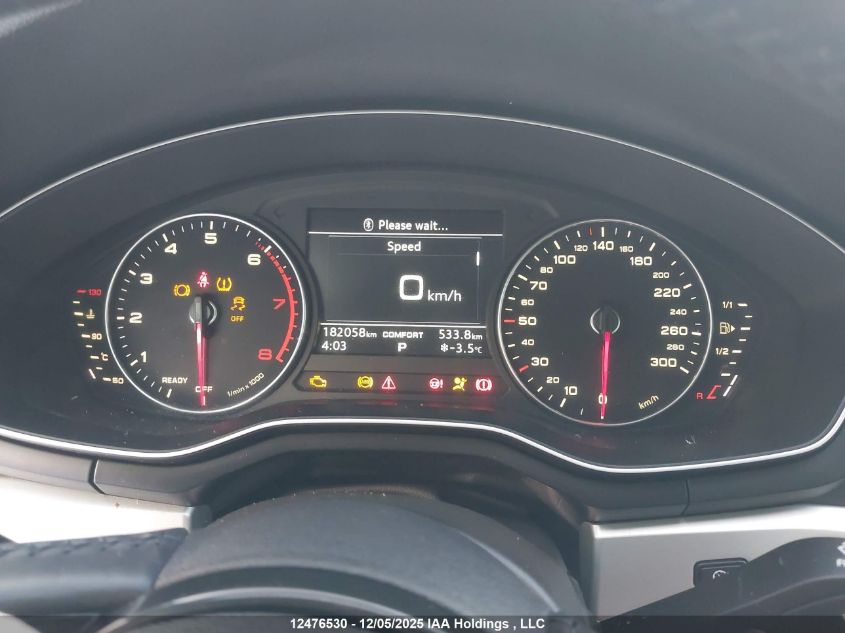 2018 Audi A4 VIN: WAUANAF44JN010165 Lot: 12476530