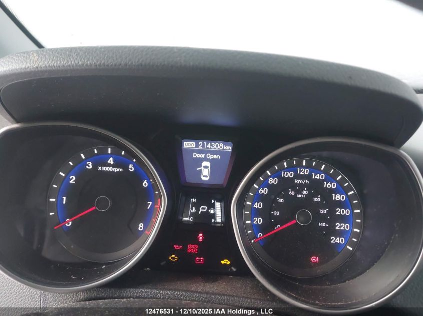 2013 Hyundai Elantra Gt VIN: KMHD25LE2DU018784 Lot: 12476531