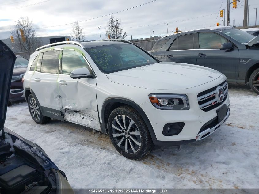 2020 Mercedes-Benz Glb 250 4Matic VIN: WDC4M4HB0LW012258 Lot: 12476535