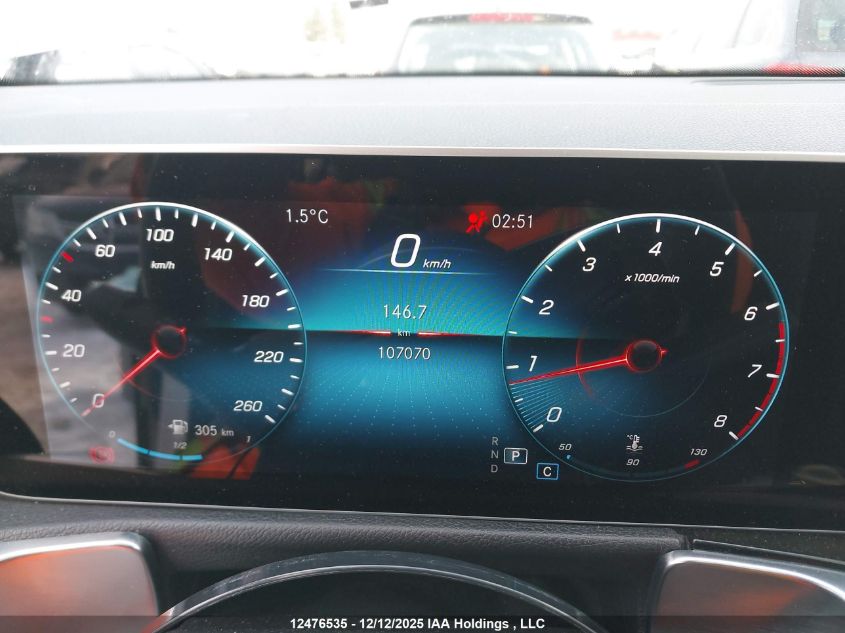 2020 Mercedes-Benz Glb 250 4Matic VIN: WDC4M4HB0LW012258 Lot: 12476535