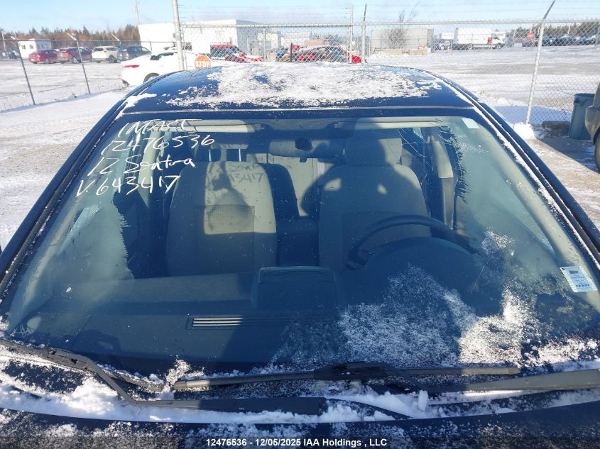 2012 Nissan Sentra 2.0/2.0S/Sr/2.0Sl VIN: 3N1AB6AP3CL643417 Lot: 12476536