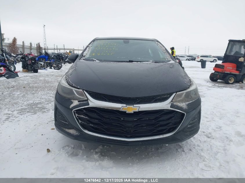 2019 Chevrolet Cruze Lt VIN: 1G1BE5SM0K7146070 Lot: 12476542