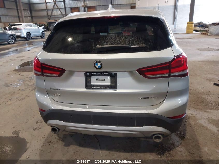 2020 BMW X1 xDrive28I VIN: WBXJG9C08L5P16431 Lot: 12476547