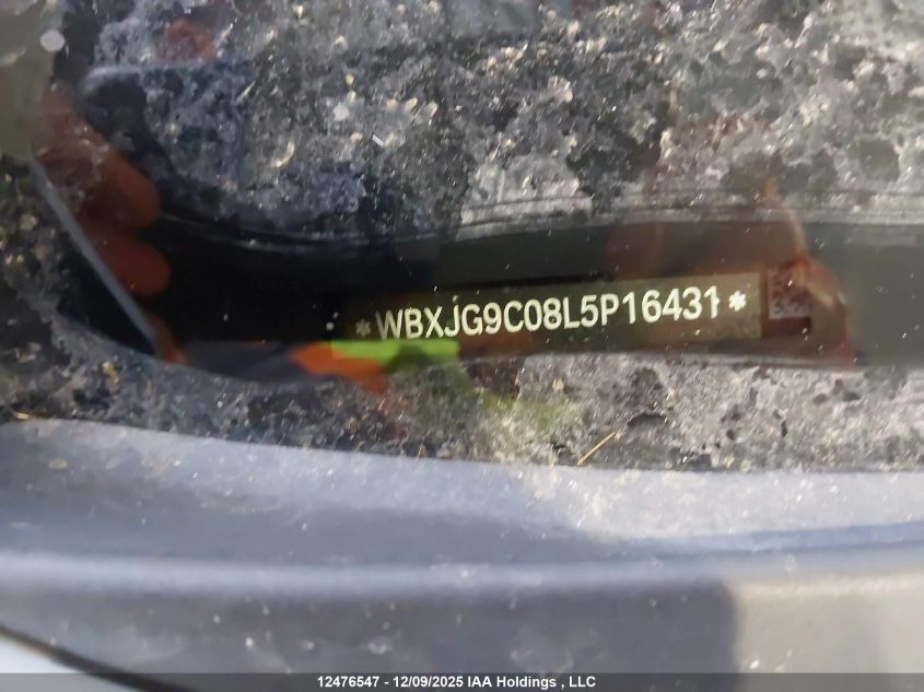 2020 BMW X1 xDrive28I VIN: WBXJG9C08L5P16431 Lot: 12476547