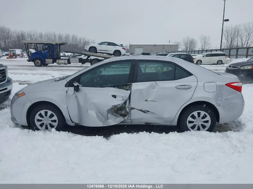 2014 Toyota Corolla L/Le/Le Pls/Prm/S/S Pls VIN: 2T1BURHE8EC037814 Lot: 12476566