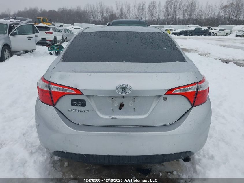 2014 Toyota Corolla L/Le/Le Pls/Prm/S/S Pls VIN: 2T1BURHE8EC037814 Lot: 12476566