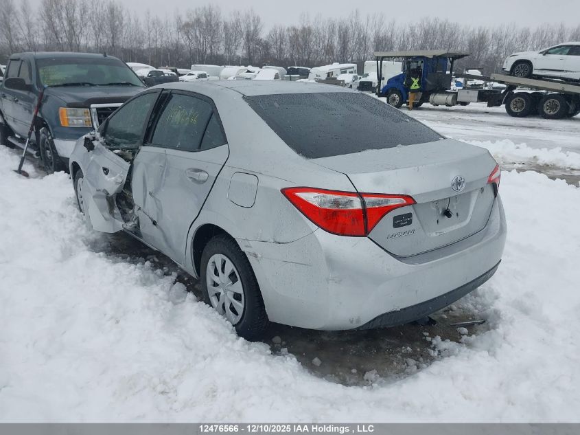 2014 Toyota Corolla L/Le/Le Pls/Prm/S/S Pls VIN: 2T1BURHE8EC037814 Lot: 12476566