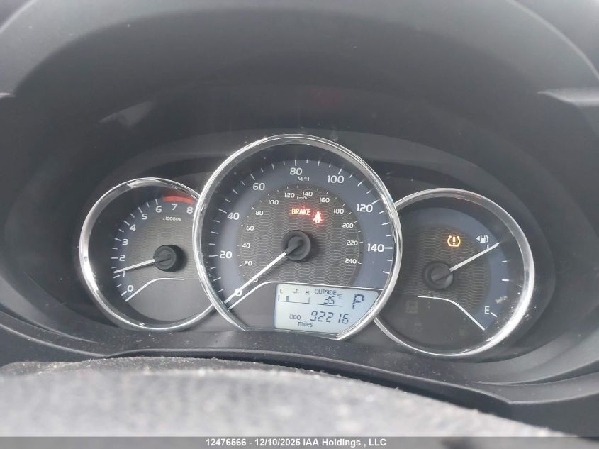 2014 Toyota Corolla L/Le/Le Pls/Prm/S/S Pls VIN: 2T1BURHE8EC037814 Lot: 12476566