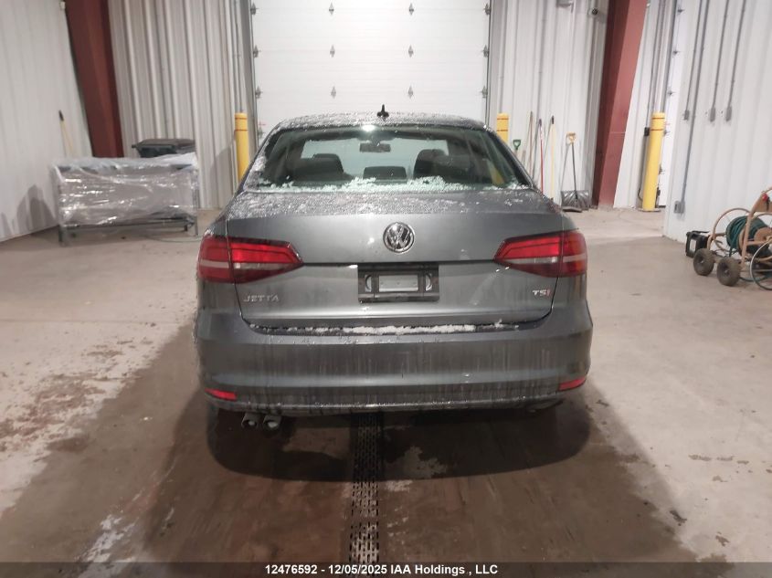 2016 Volkswagen Jetta 1.4 Tsi Comfortline VIN: 3VWD67AJ6GM327359 Lot: 12476592