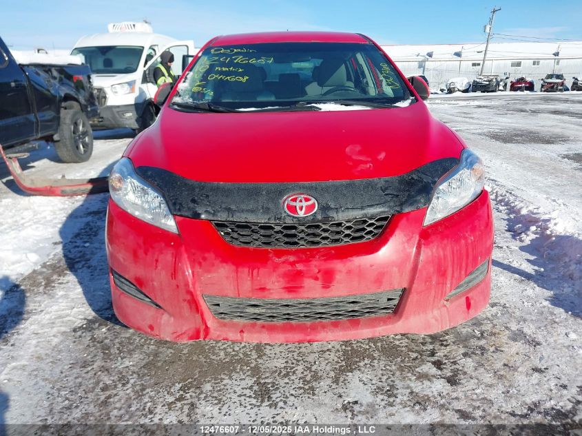 2010 Toyota Matrix Xr VIN: 2T1KE4EE9AC044608 Lot: 12476607