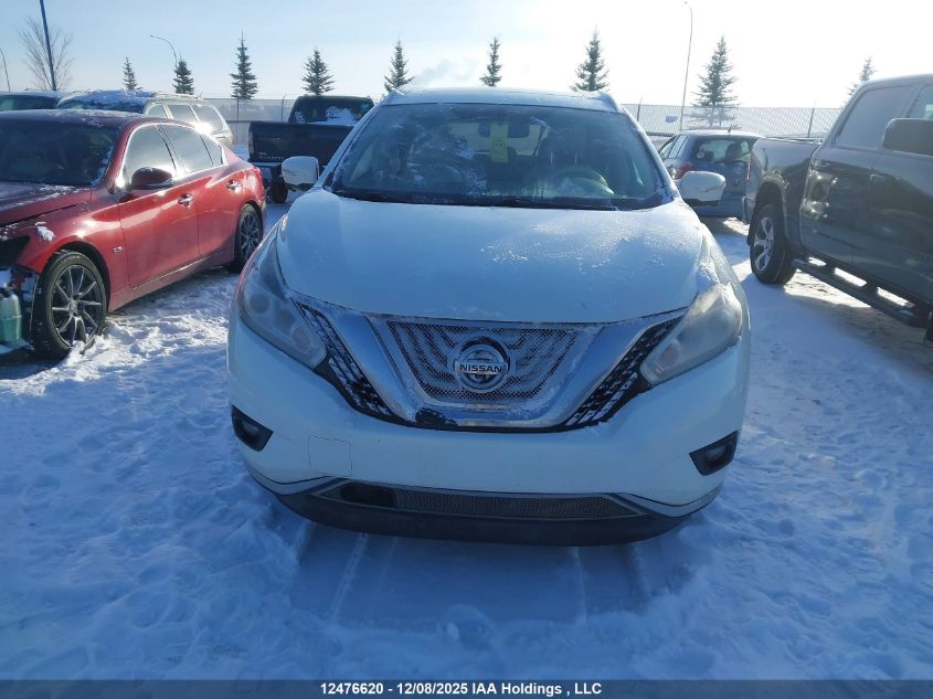 2015 Nissan Murano Platinum/Sl/Sv VIN: 5N1AZ2MH1FN236282 Lot: 12476620