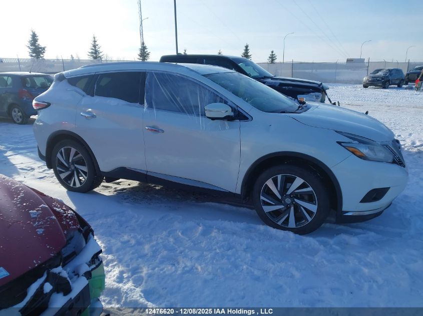 2015 Nissan Murano Platinum/Sl/Sv VIN: 5N1AZ2MH1FN236282 Lot: 12476620