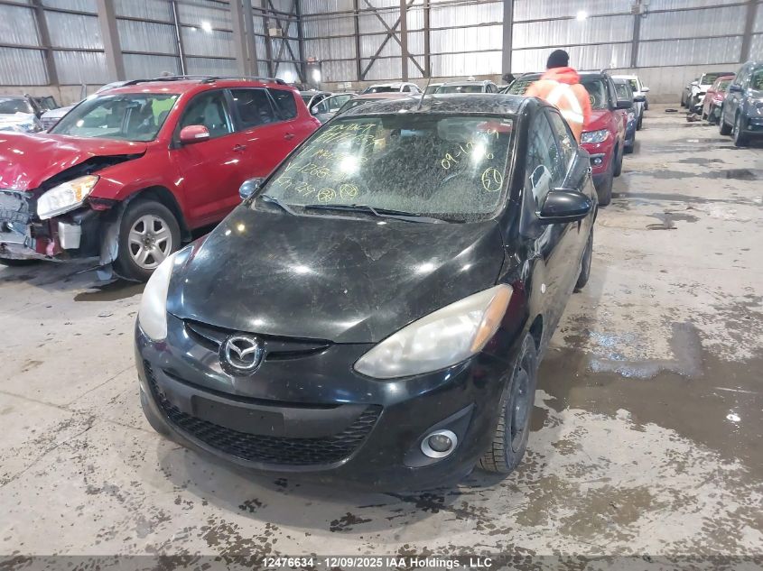 2011 Mazda Mazda2 VIN: JM1DE1HY4B0126805 Lot: 12476634