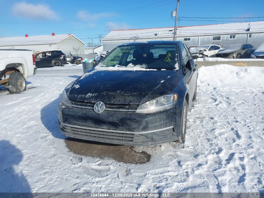 2020 Volkswagen Golf Comfortline/Highline VIN: 3VWG57AU3LM010451 Lot: 12476644