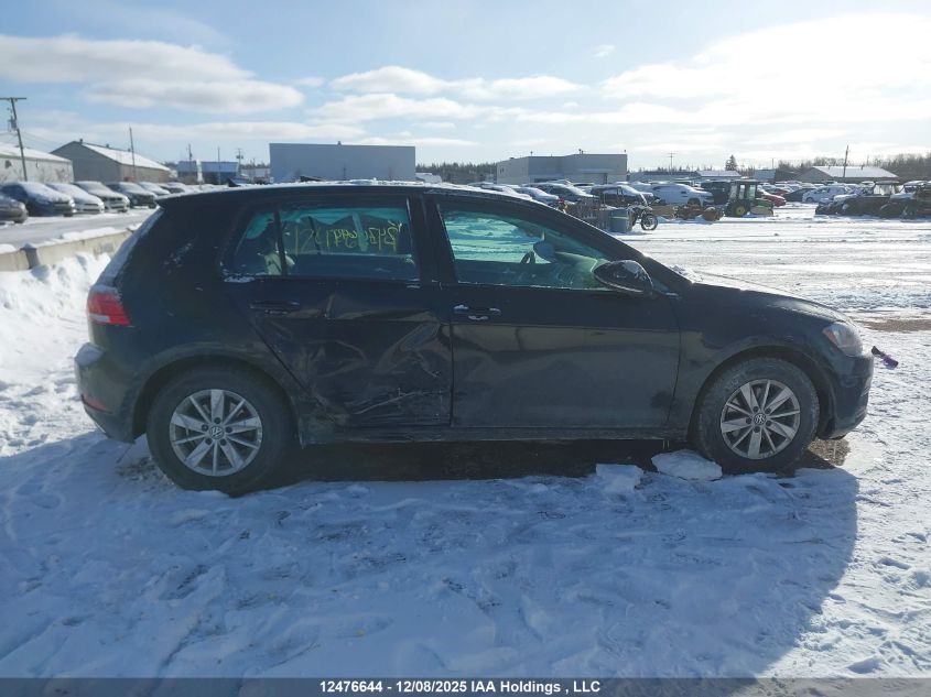 2020 Volkswagen Golf Comfortline/Highline VIN: 3VWG57AU3LM010451 Lot: 12476644