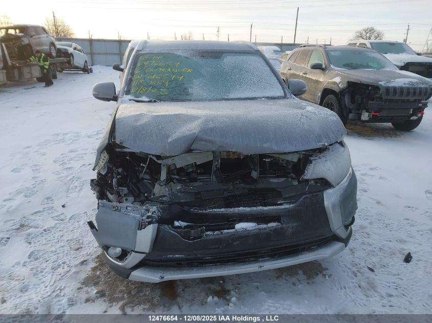2016 Mitsubishi Outlander Se VIN: JA4JZ3AX9GZ612544 Lot: 12476654