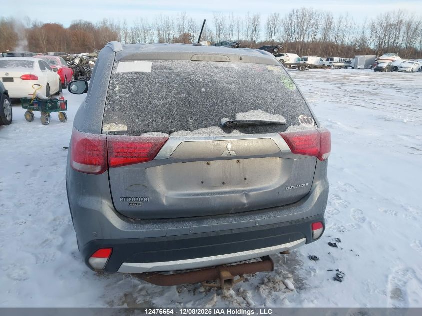 2016 Mitsubishi Outlander Se VIN: JA4JZ3AX9GZ612544 Lot: 12476654