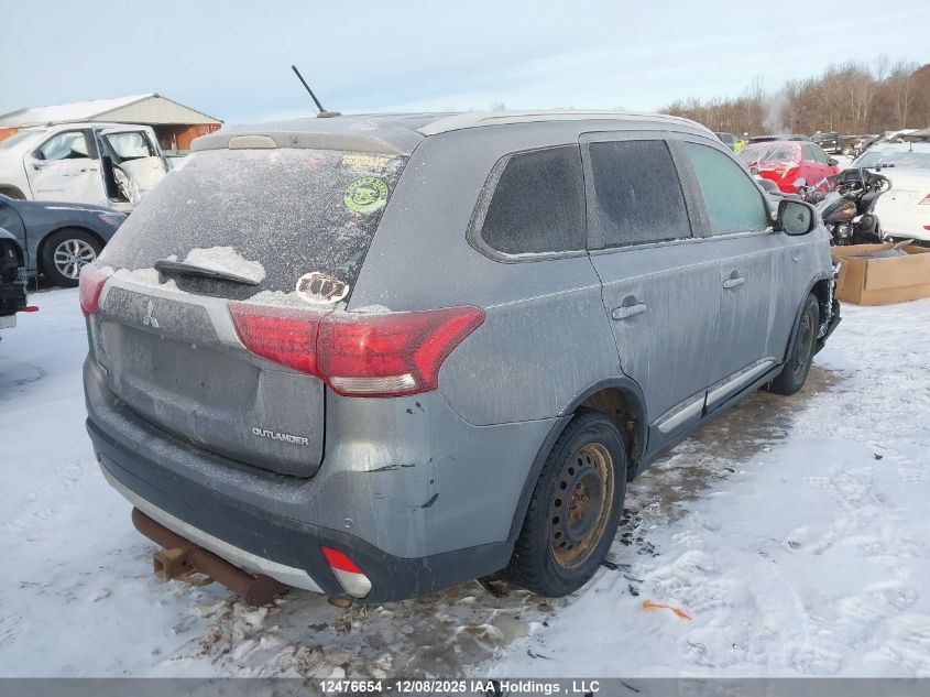 2016 Mitsubishi Outlander Se VIN: JA4JZ3AX9GZ612544 Lot: 12476654