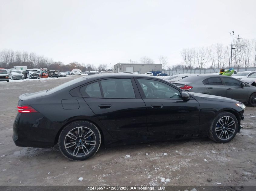 2026 BMW 530I xDrive VIN: WBA53FJ09TCW69219 Lot: 12476657