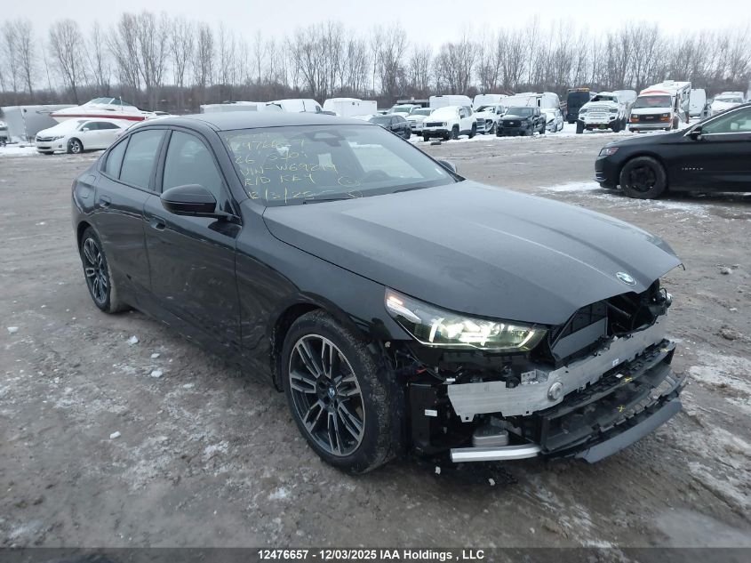 2026 BMW 530I xDrive VIN: WBA53FJ09TCW69219 Lot: 12476657