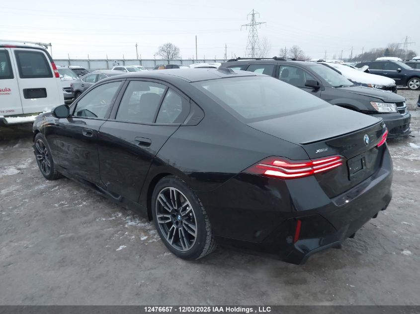 2026 BMW 530I xDrive VIN: WBA53FJ09TCW69219 Lot: 12476657