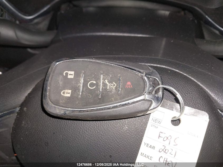 2021 Chevrolet Equinox Lt VIN: 2GNAXTEV0M6152015 Lot: 12476686