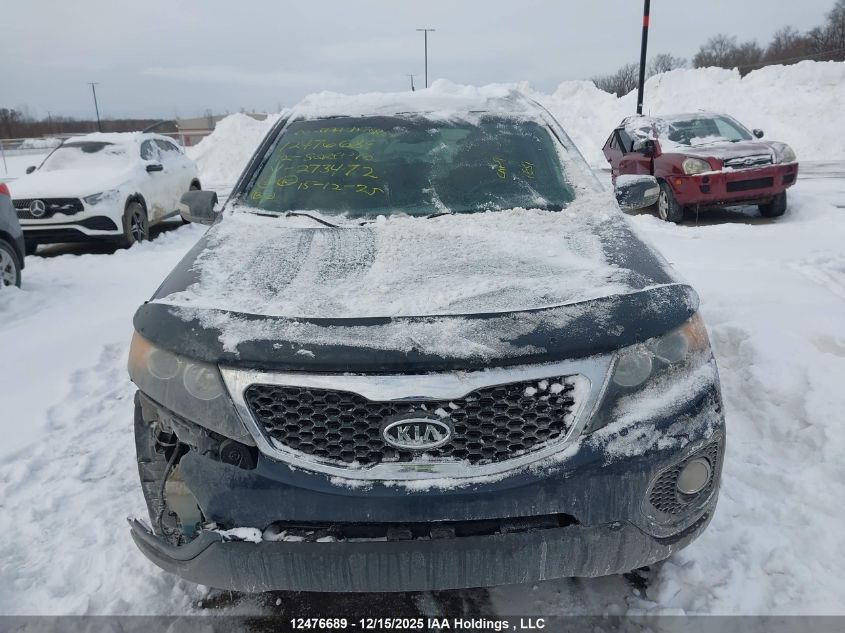 2012 Kia Sorento Ex Luxury V6/Ex V6 VIN: 5XYKUDA27CG273472 Lot: 12476689