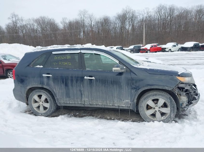 2012 Kia Sorento Ex Luxury V6/Ex V6 VIN: 5XYKUDA27CG273472 Lot: 12476689