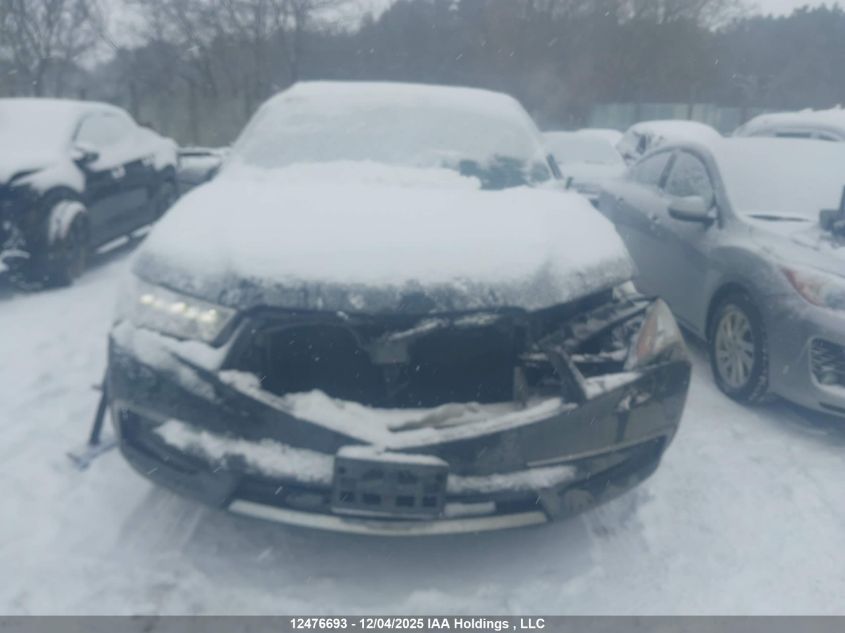 2017 Acura Mdx VIN: 5FRYD4H24HB501280 Lot: 12476693