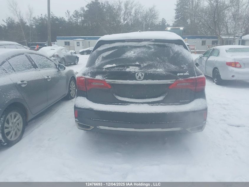 2017 Acura Mdx VIN: 5FRYD4H24HB501280 Lot: 12476693