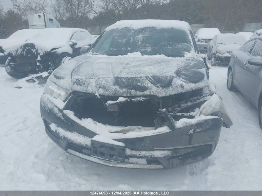 2017 Acura Mdx VIN: 5FRYD4H24HB501280 Lot: 12476693