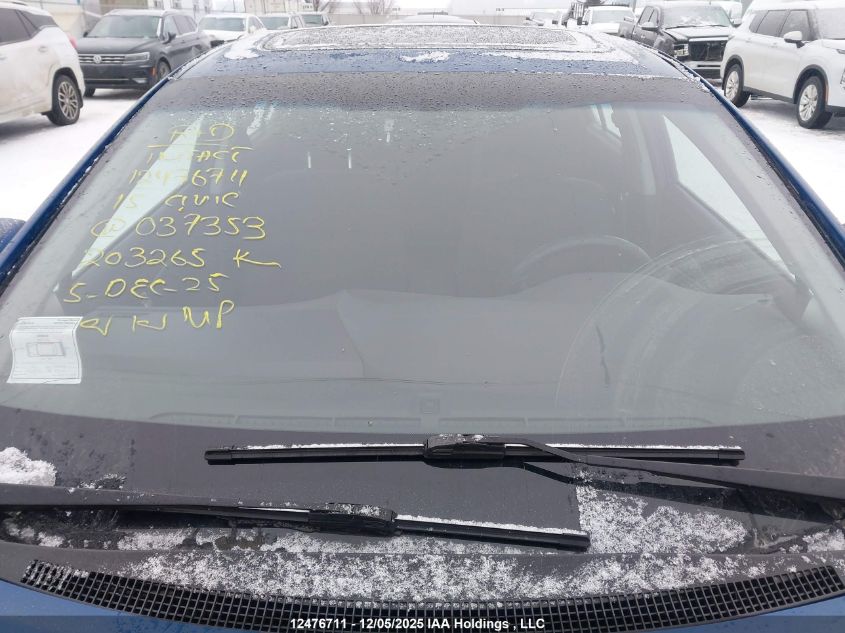 2015 Honda Civic Ex VIN: 2HGFB2F56FH037353 Lot: 12476711