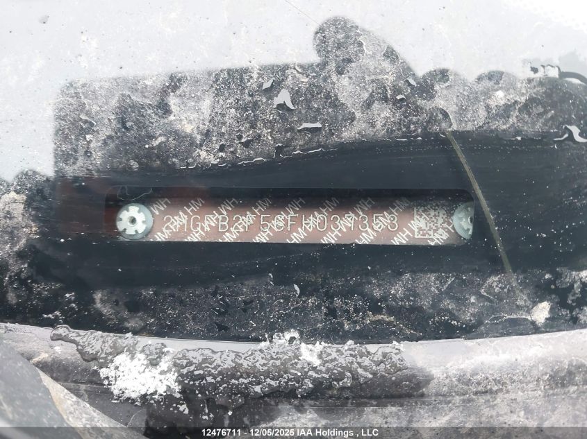 2015 Honda Civic Ex VIN: 2HGFB2F56FH037353 Lot: 12476711