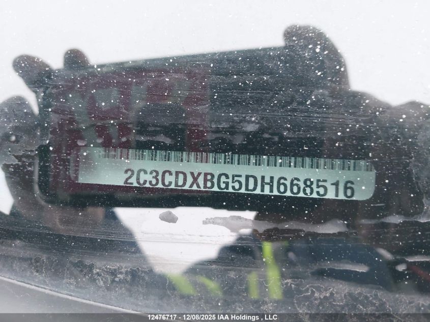 2013 Dodge Charger Se VIN: 2C3CDXBG5DH668516 Lot: 12476717