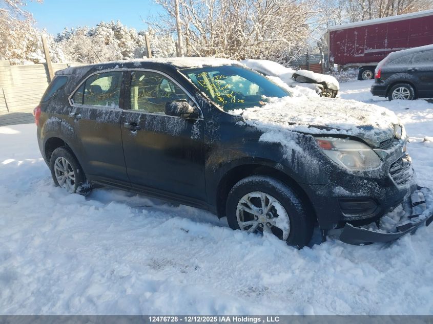 2017 Chevrolet Equinox Ls VIN: 2GNFLEEK6H6289369 Lot: 12476728