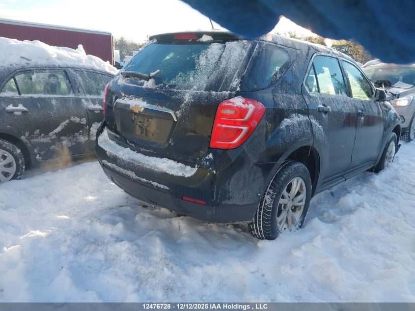 2017 Chevrolet Equinox Ls VIN: 2GNFLEEK6H6289369 Lot: 12476728