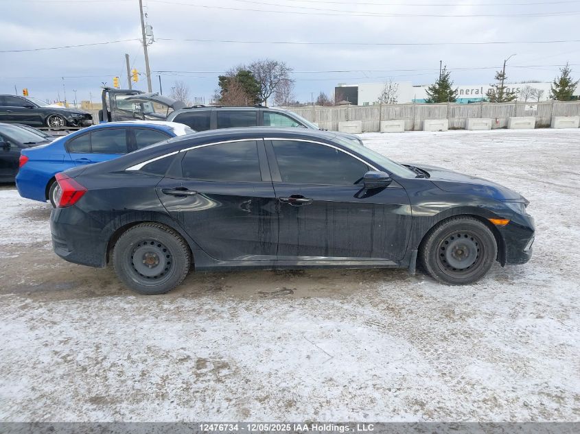 2019 Honda Civic Lx VIN: 2HGFC2F54KH009512 Lot: 12476734