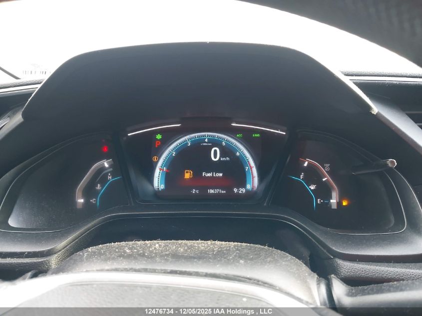 2019 Honda Civic Lx VIN: 2HGFC2F54KH009512 Lot: 12476734