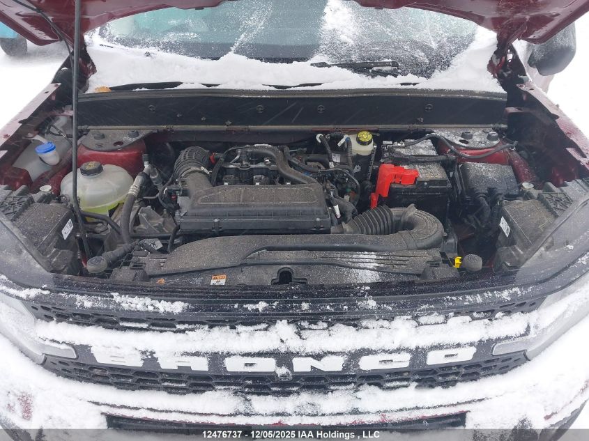 2025 Ford Bronco Sport Outer Banks VIN: 3FMCR9CN3SRE03158 Lot: 12476737