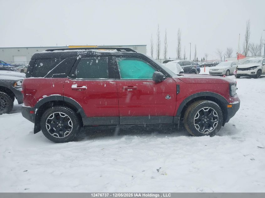 2025 Ford Bronco Sport Outer Banks VIN: 3FMCR9CN3SRE03158 Lot: 12476737