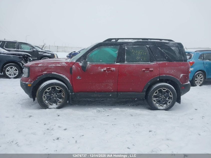2025 Ford Bronco Sport Outer Banks VIN: 3FMCR9CN3SRE03158 Lot: 12476737