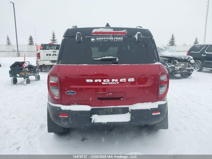 2025 Ford Bronco Sport Outer Banks VIN: 3FMCR9CN3SRE03158 Lot: 12476737