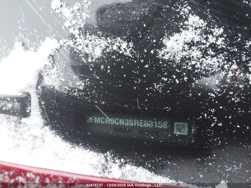 2025 Ford Bronco Sport Outer Banks VIN: 3FMCR9CN3SRE03158 Lot: 12476737