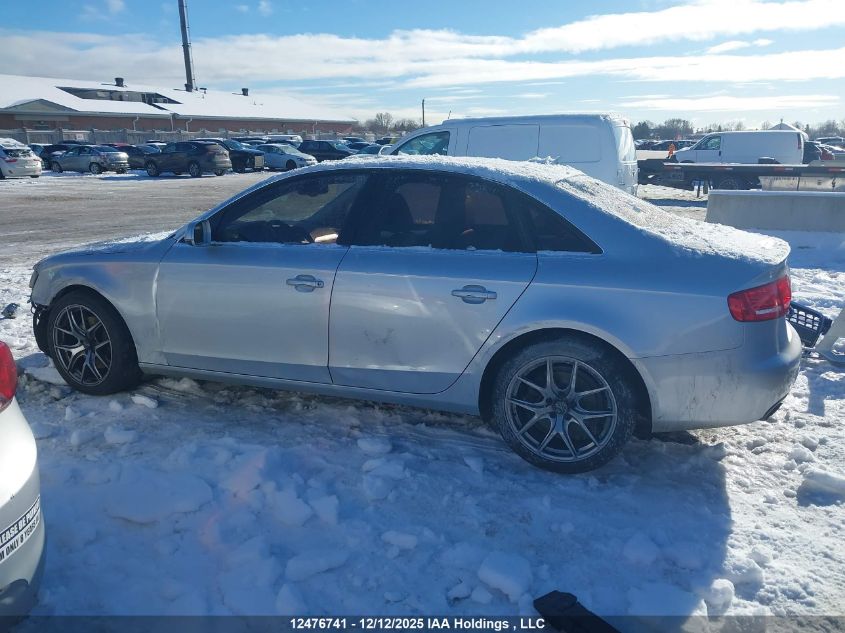 2012 Audi A4 Premium VIN: WAUFFCFL6CN014226 Lot: 12476741