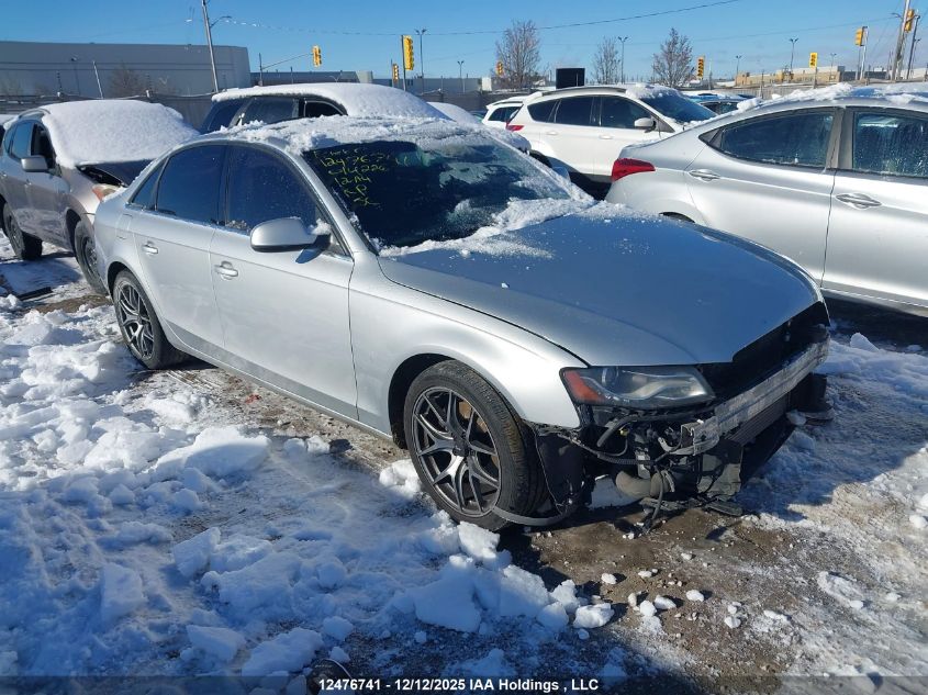 2012 Audi A4 Premium VIN: WAUFFCFL6CN014226 Lot: 12476741